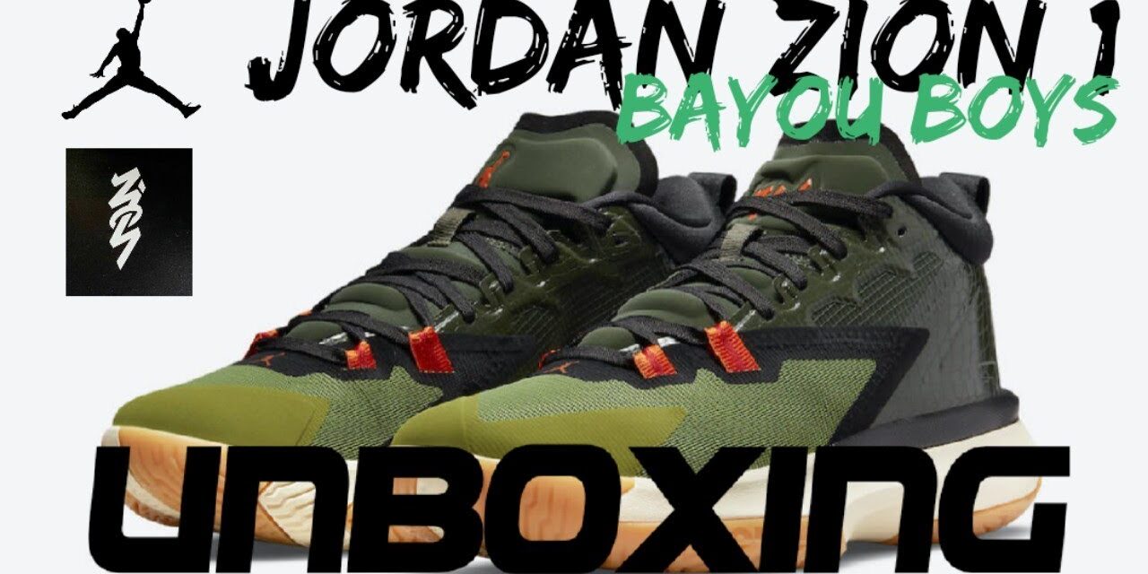 UNBOXING | JORDAN ZION 1 Bayou Boys | Release Date: October