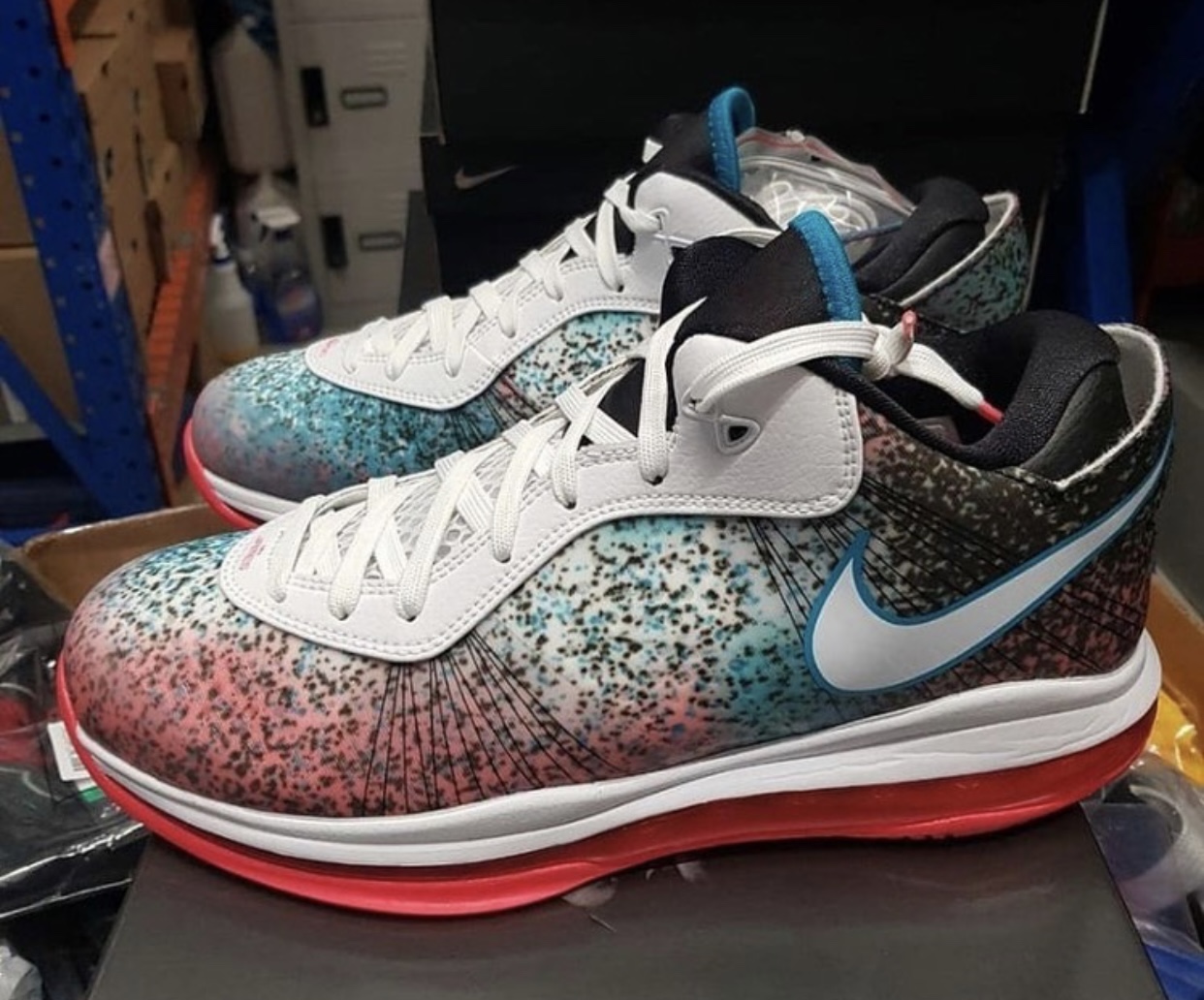Nike LeBron 8 V2 Low Miami Nights DJ4436-100 2021 Release Date