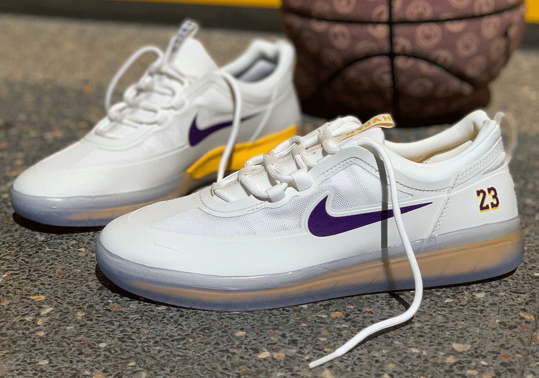 Nike SB Nyjah Free 2 Lakers Release Date