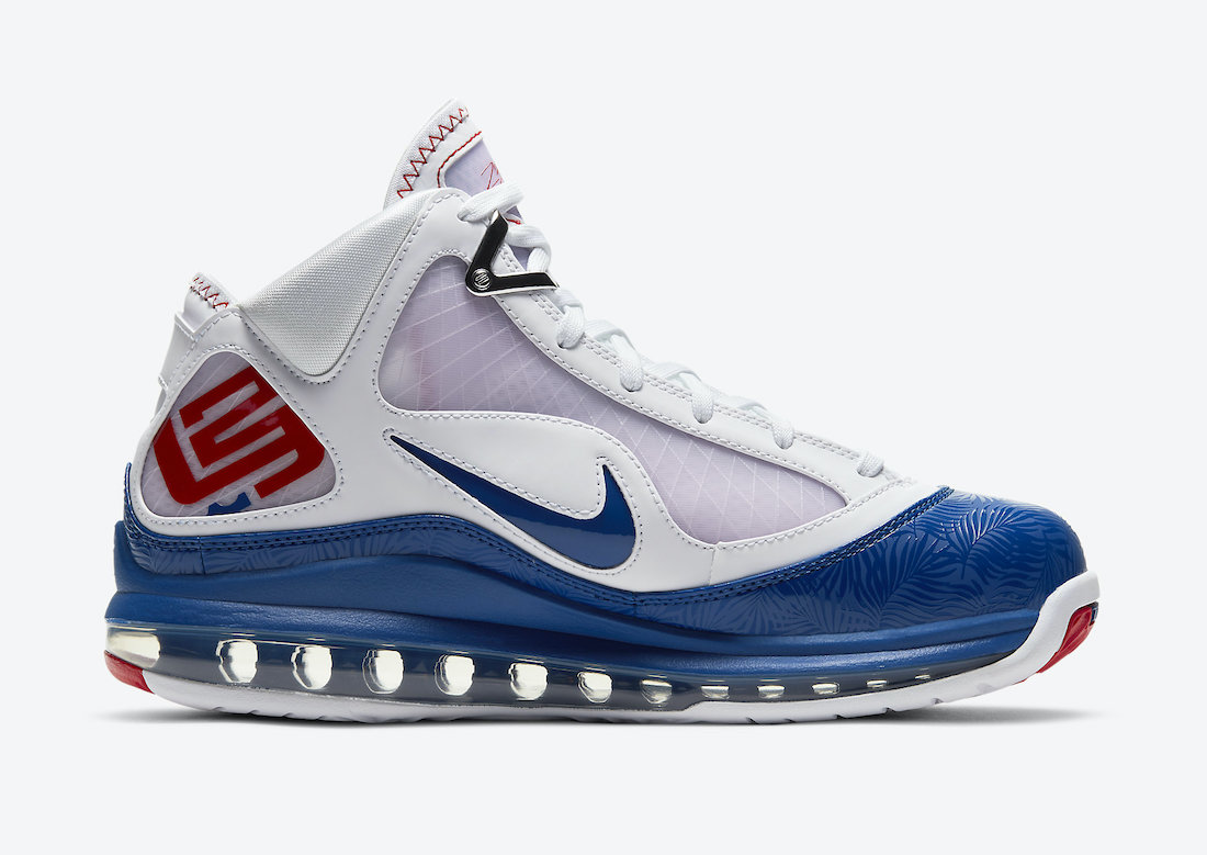 Nike LeBron 7 Dodgers DJ5158-100 2021 Release Date