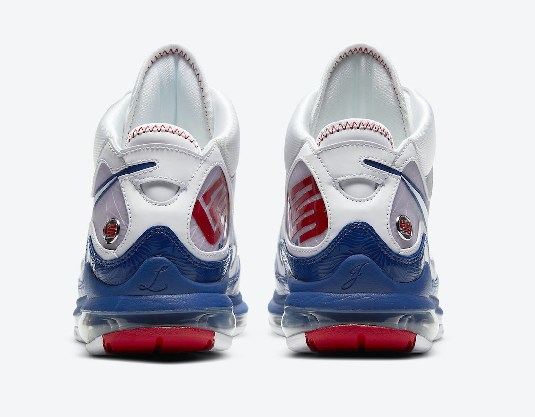 Nike LeBron 7 Dodgers DJ5158-100 2021 Release Date