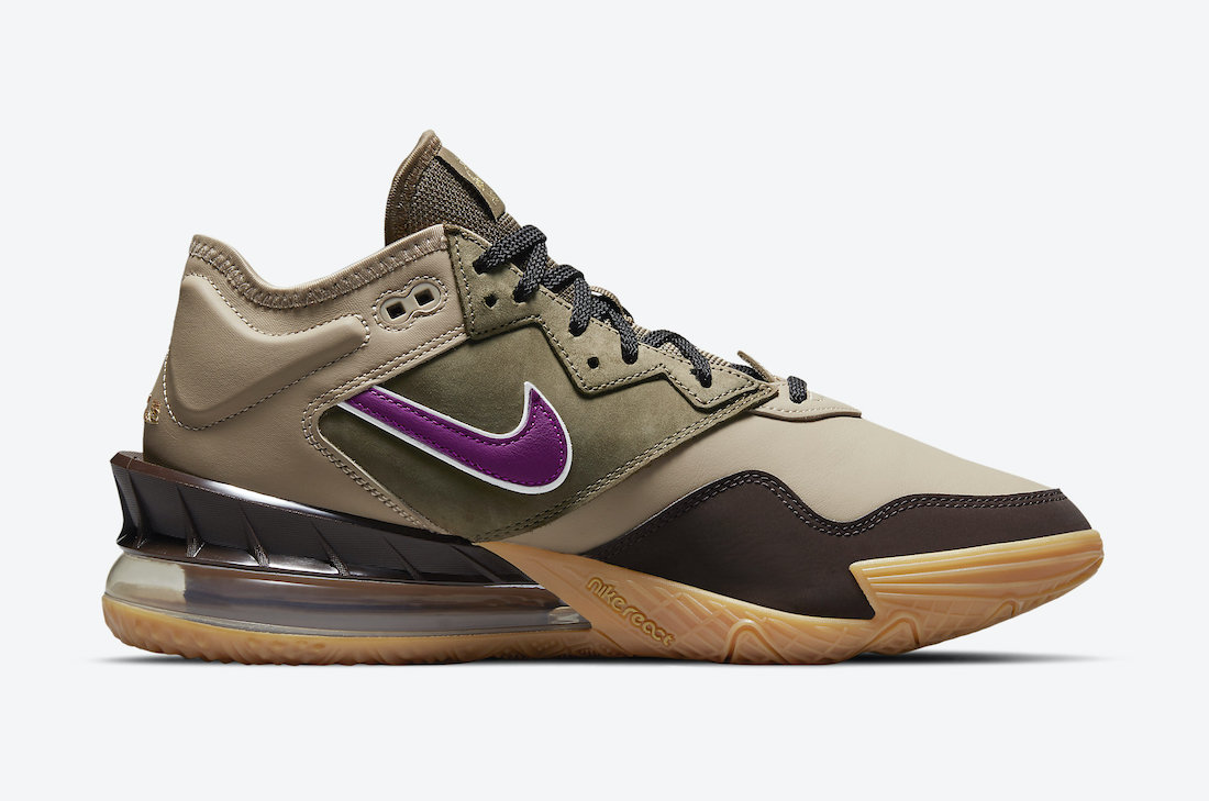 Nike LeBron 18 Low Viotech CW5635-200 Release Date