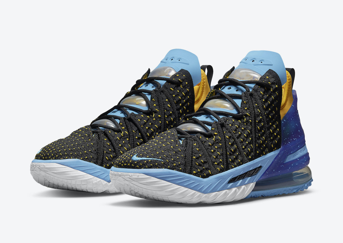 Nike LeBron 18 Minneapolis Lakers CQ9283-006 Release Date