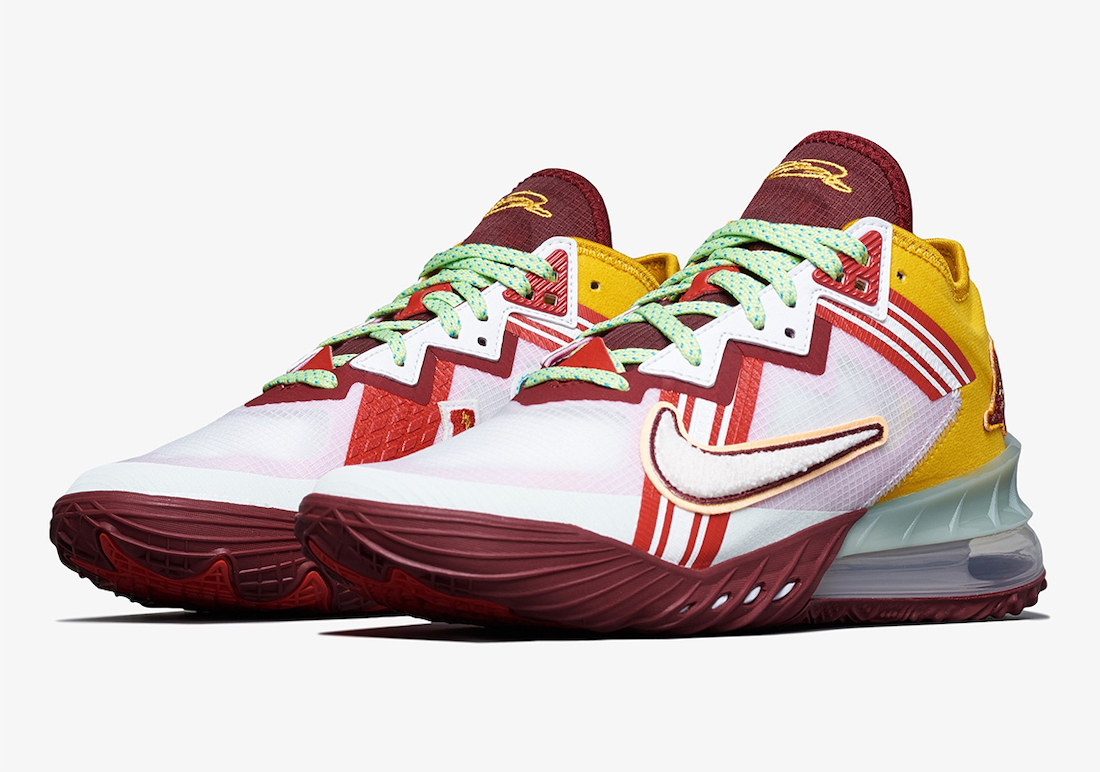 Mimi Plange x Nike LeBron 18 Low Higher Learning CV7562-102
