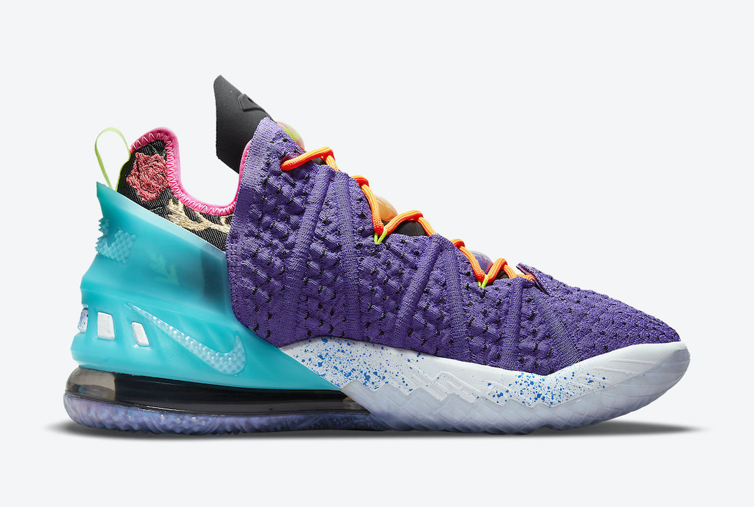 Nike LeBron 18 Psychic Purple DM2813-500 Release Date