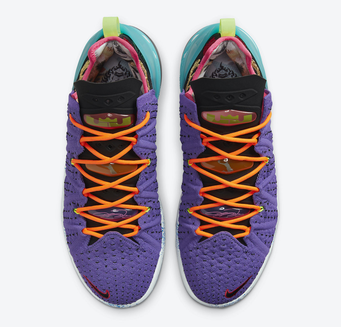 Nike LeBron 18 Psychic Purple DM2813-500 Release Date