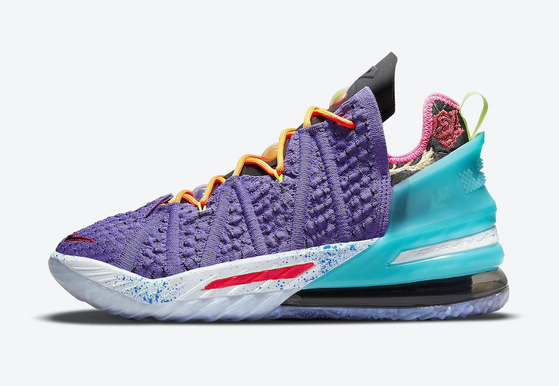 Nike LeBron 18 Psychic Purple DM2813-500 Release Date