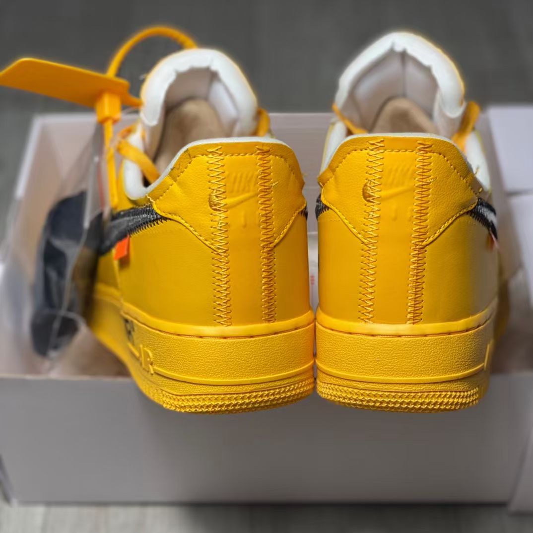 Off-White x Nike Air Force 1 Low University Gold DD1876-700 Release Date