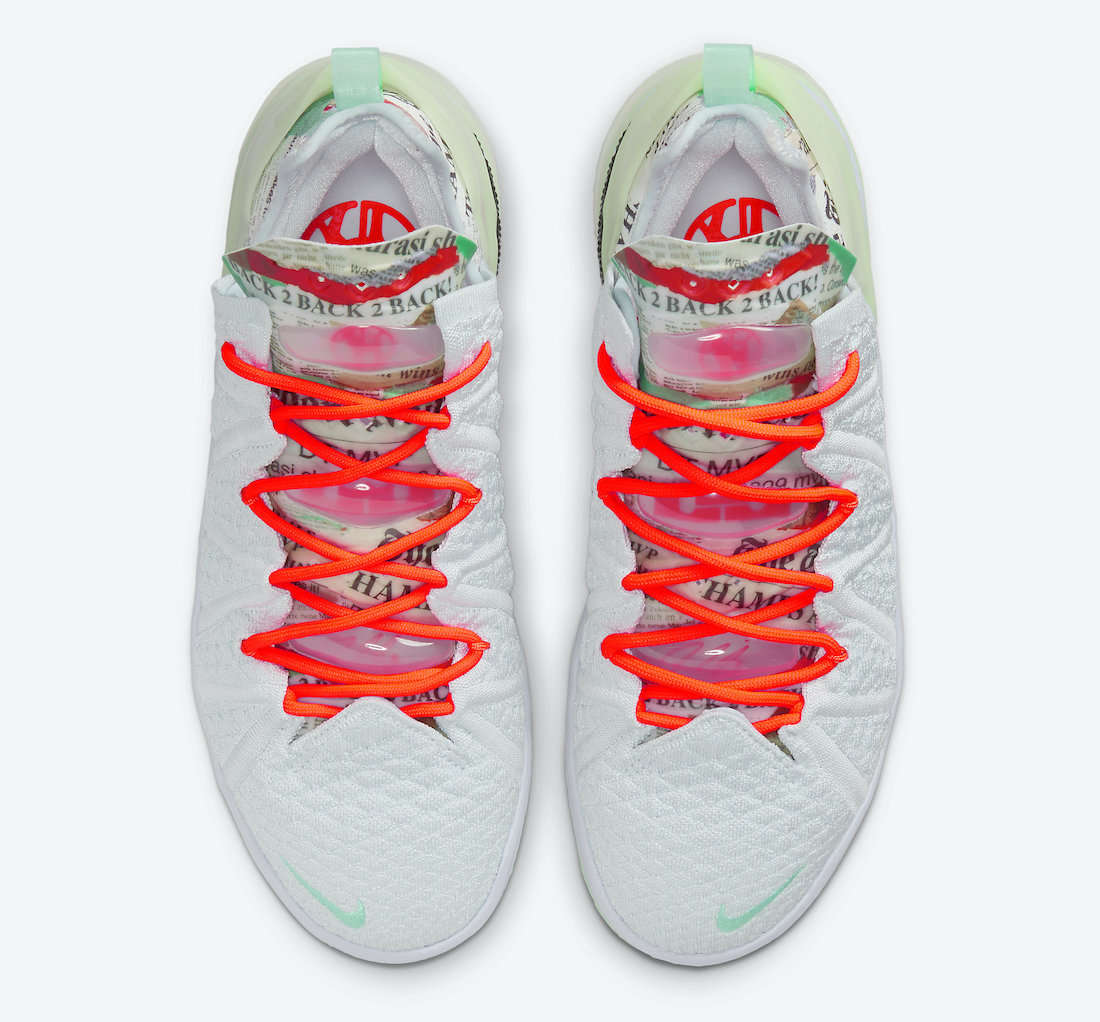 Diana Taurasi Nike LeBron 18 Goat CQ9283-401 Release Date