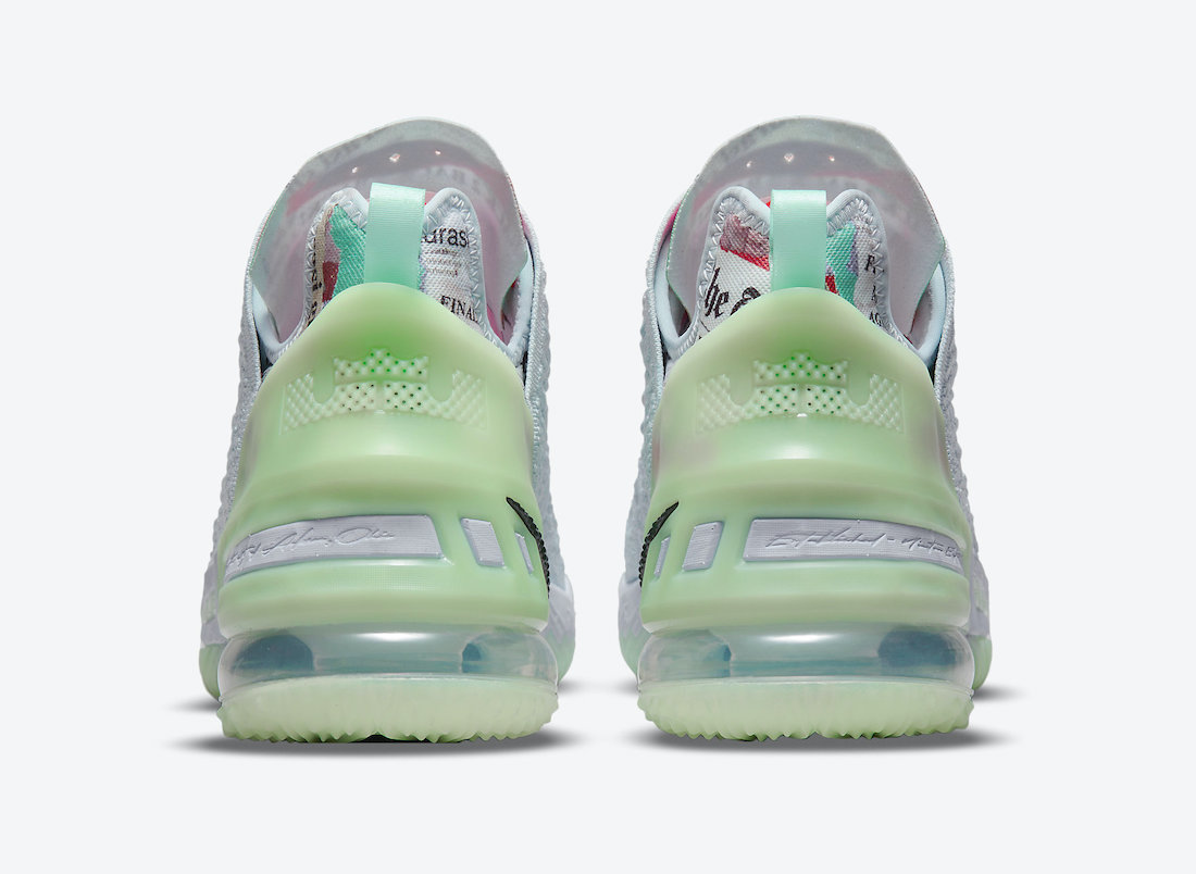 Diana Taurasi Nike LeBron 18 Goat CQ9283-401 Release Date