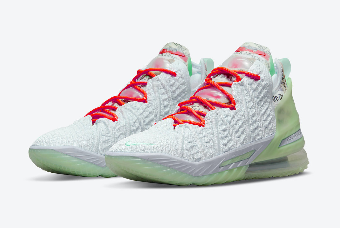 Diana Taurasi Nike LeBron 18 Goat CQ9283-401 Release Date