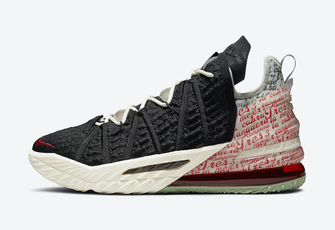 Nike LeBron 18 Goat CQ9283-008 Release Date