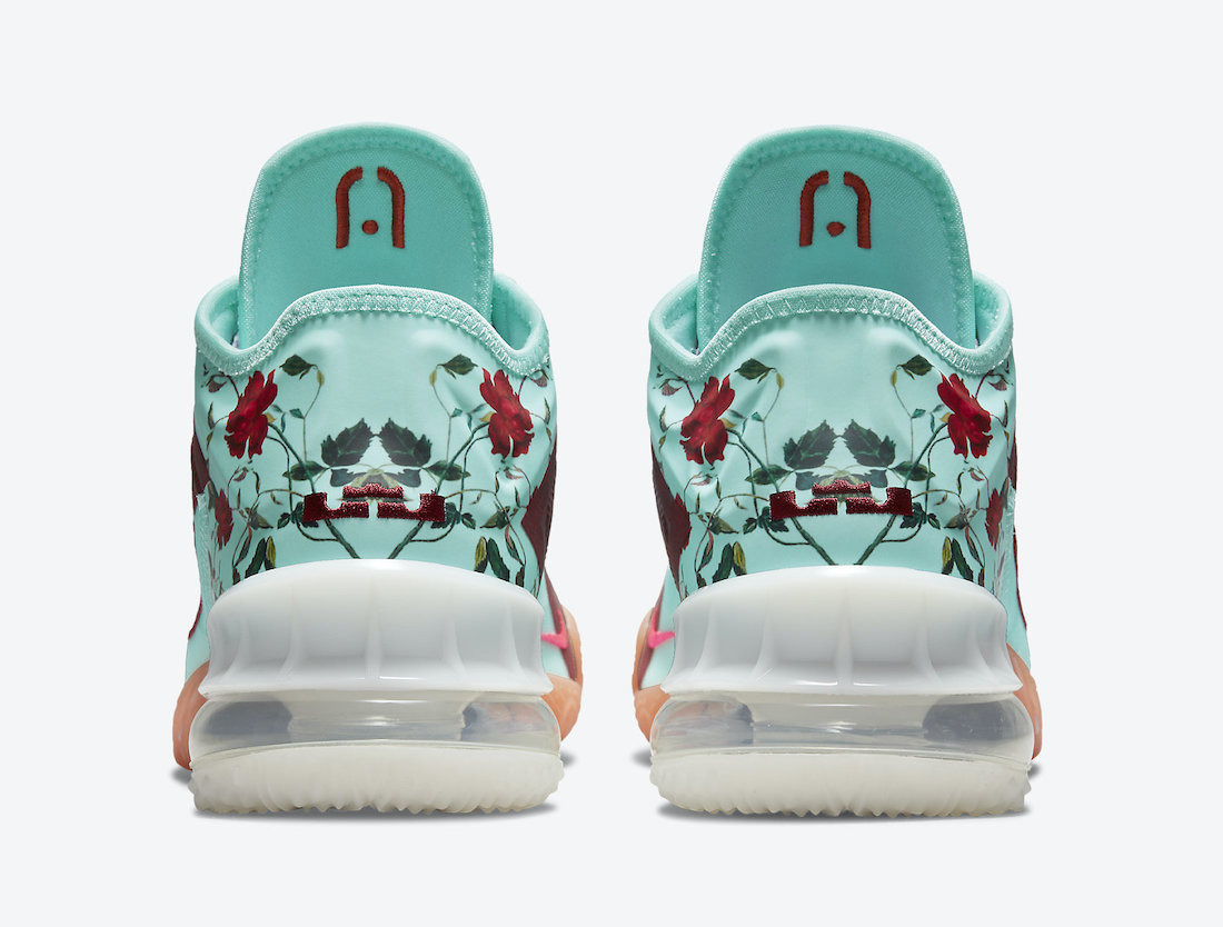 Nike LeBron 18 Low Floral CV7562-400 Release Date