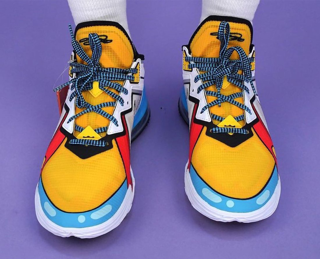 Nike LeBron 18 Low Stewie Griffin Release Date