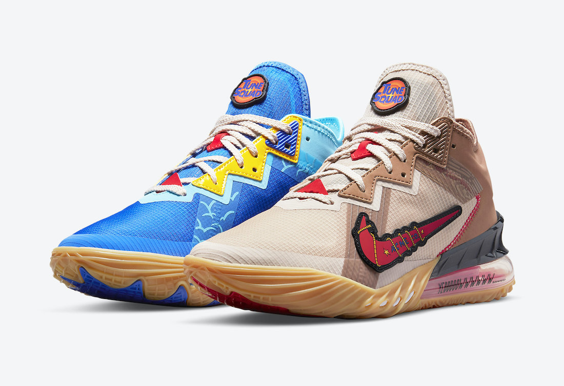 Space Jam x Nike LeBron 18 Low Wile E. x Roadrunner
