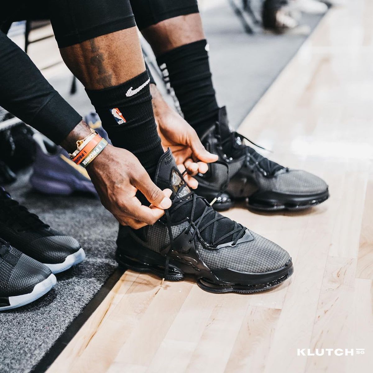 LeBron James Nike LeBron 19 Black Release Date