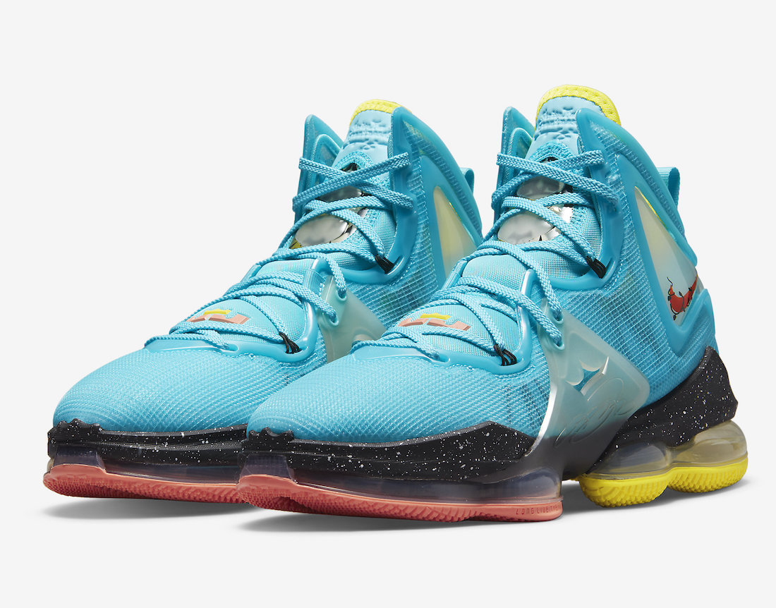 Nike LeBron 19 DC9338-400 Release Date