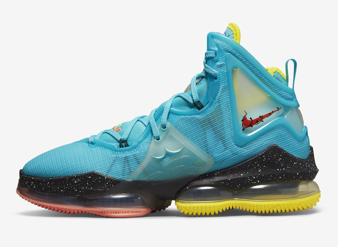 Nike LeBron 19 DC9338-400 Release Date