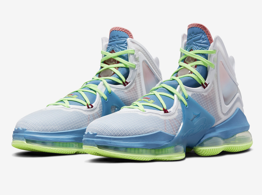 Nike LeBron 19 DC9341-400 Release Date