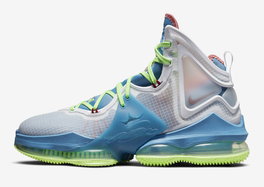 Nike LeBron 19 DC9341-400 Release Date