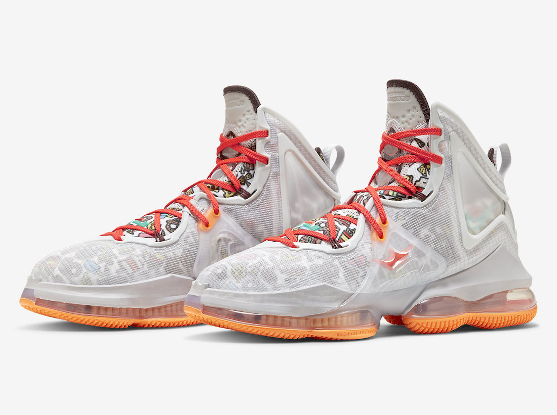 Nike LeBron 19 Fast Food DC9341-001 Release Date