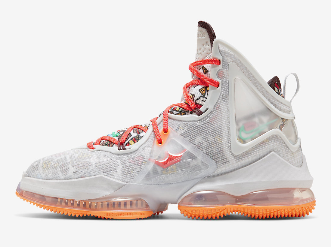Nike LeBron 19 Fast Food DC9341-001 Release Date