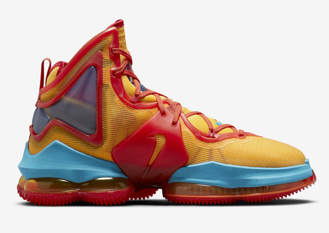 Nike LeBron 19 Uniform Hook DC9338-800 Release Date