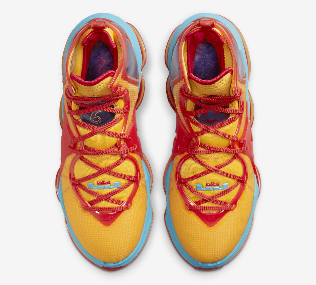 Nike LeBron 19 Uniform Hook DC9338-800 Release Date