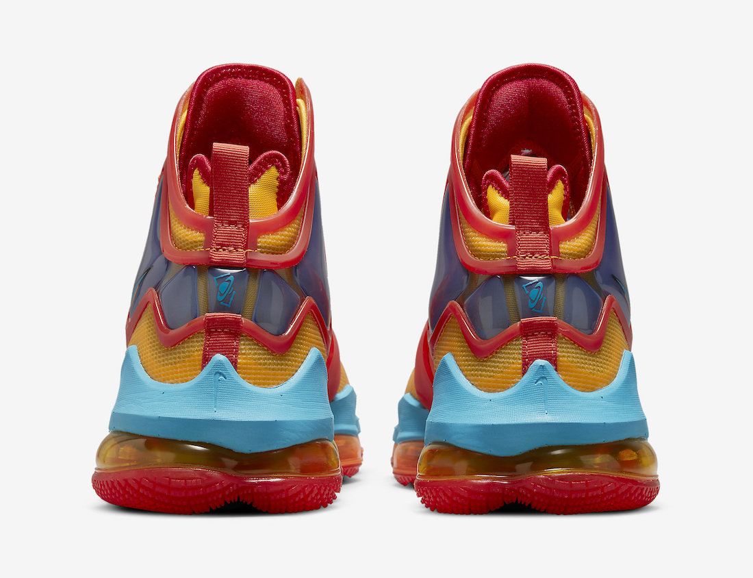 Nike LeBron 19 Uniform Hook DC9338-800 Release Date