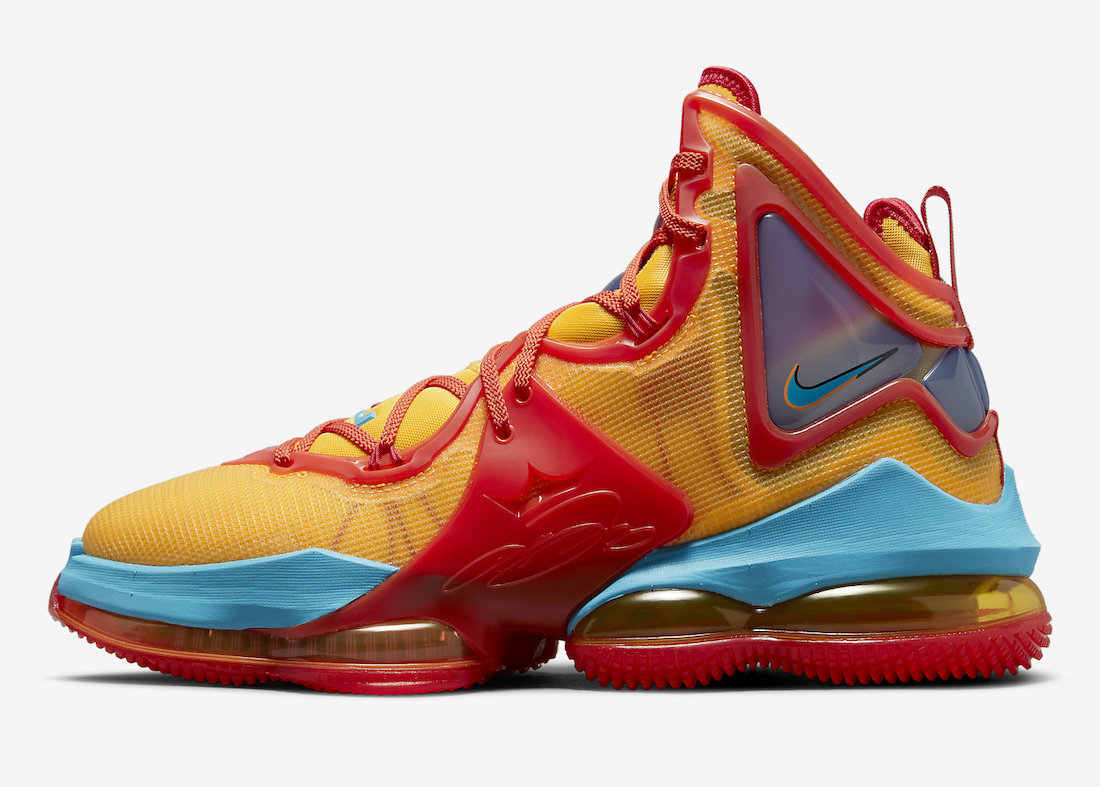 Nike LeBron 19 Uniform Hook DC9338-800 Release Date