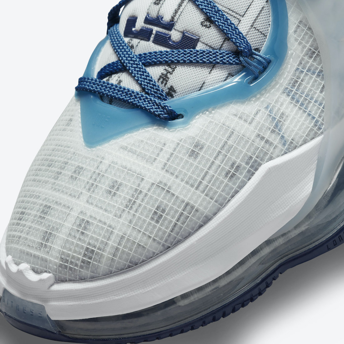 Nike LeBron 19 White Dutch Blue DC9338-100 Release Date