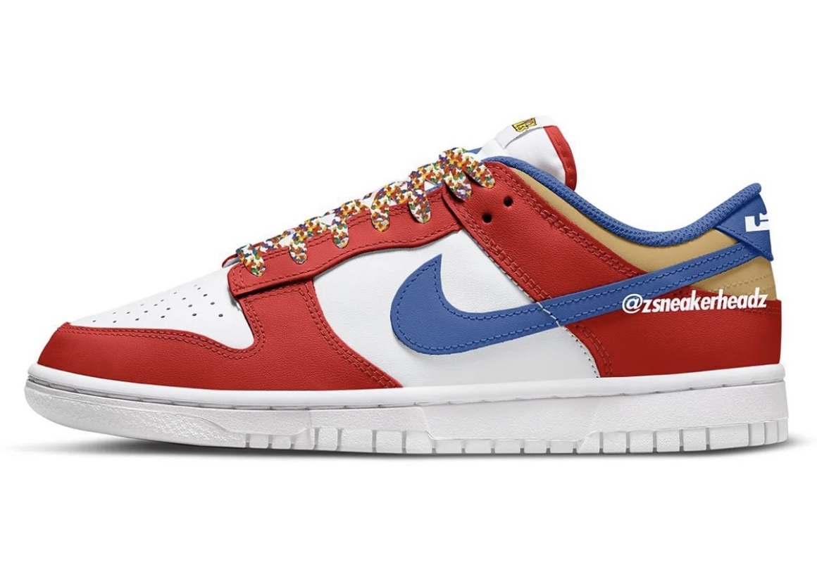 LeBron x Nike Dunk Low Fruity Pebbles Release Date