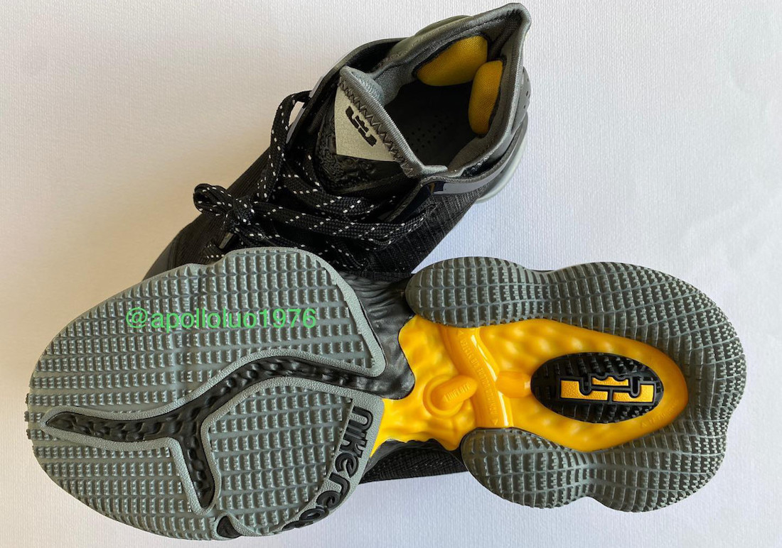 Nike LeBron 19 Low Witness Black University Gold Release Date