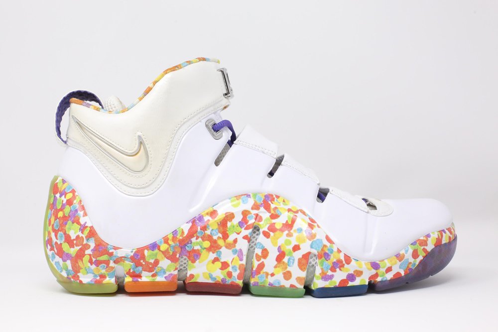 Nike LeBron 4 Fruity Pebbles 2022 DQ9310-100 Release Date