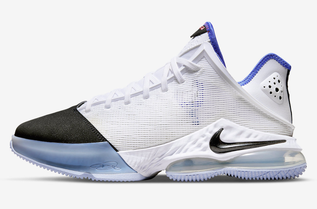 Nike LeBron 19 Low Black Toe DH1270-100 Release Date