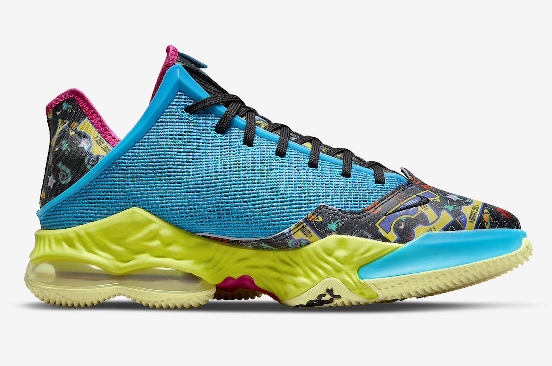 Nike LeBron 19 Low LeBronival DM1058-500 Release Date