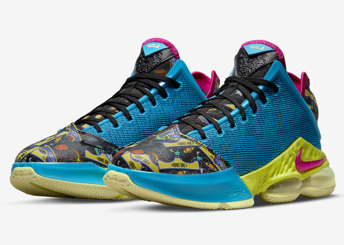 Nike LeBron 19 Low LeBronival DM1058-500 Release Date