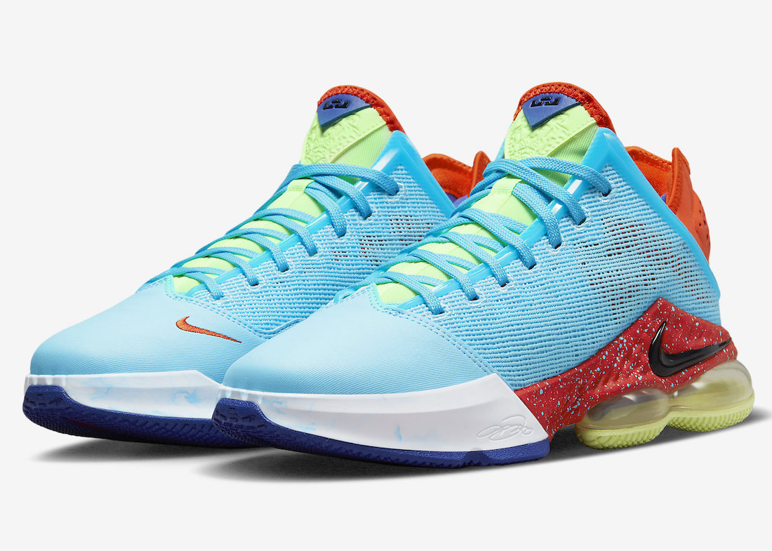Nike LeBron 19 Low Blue Chill DO9829-400 Release Date