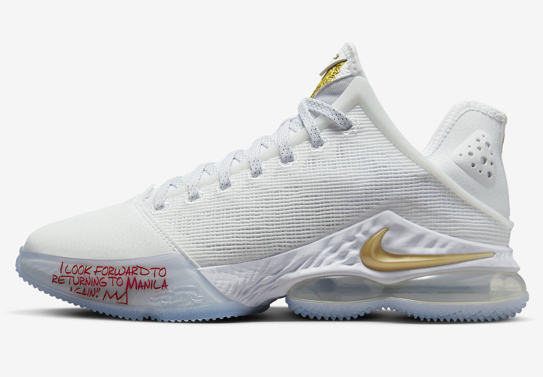 Titan Nike LeBron 19 Low Beyond The Seas DV3334-100 Release Date