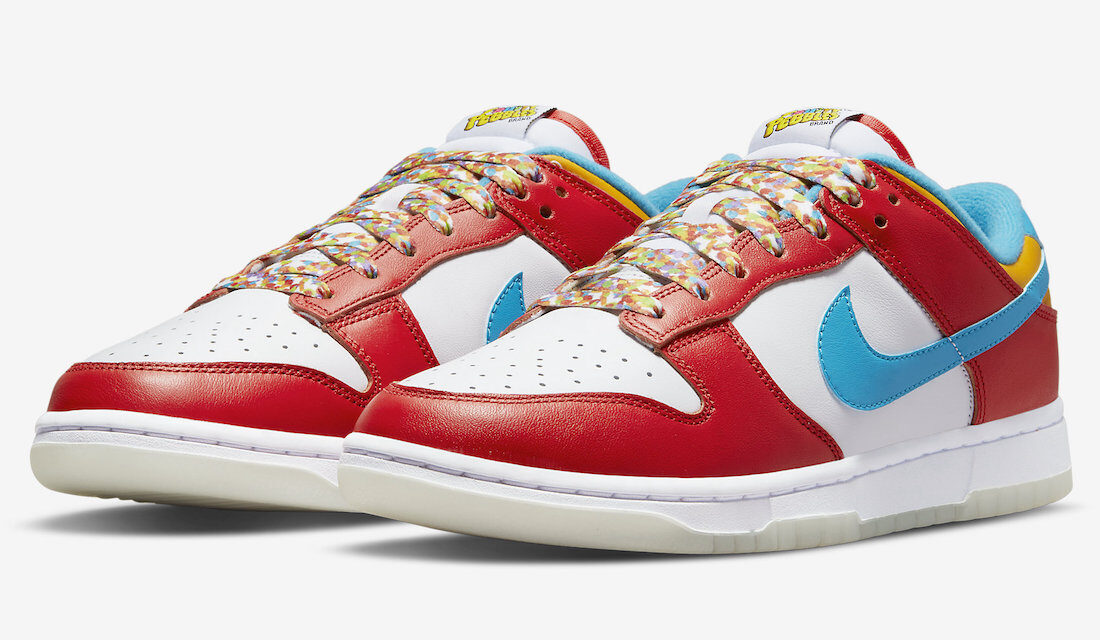 LeBron James x Nike Dunk Low Fruity Pebbles DH8009-600