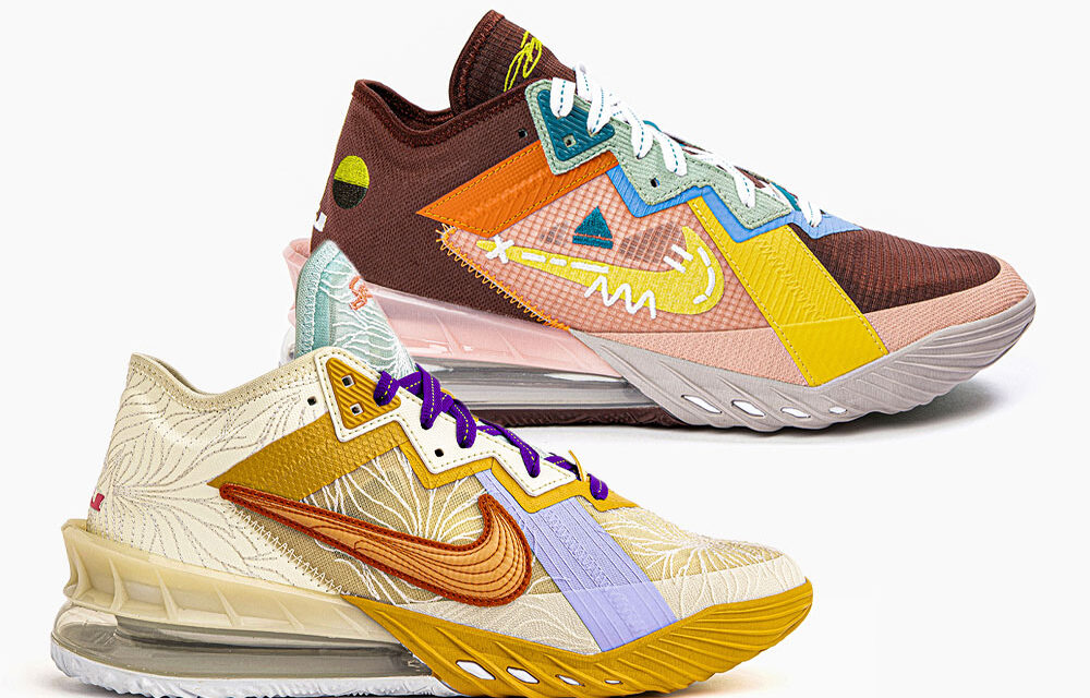 Mimi Plange x Nike LeBron 18 Low Scarred Perfection Mad King