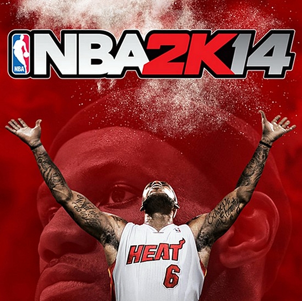 NBA 2K14 Cover Featuring LeBron James