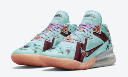 Nike LeBron 18 Low Floral CV7562-400 Release Date