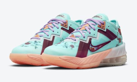 Nike LeBron 18 Low GS Floral DN4177-400 Release Date