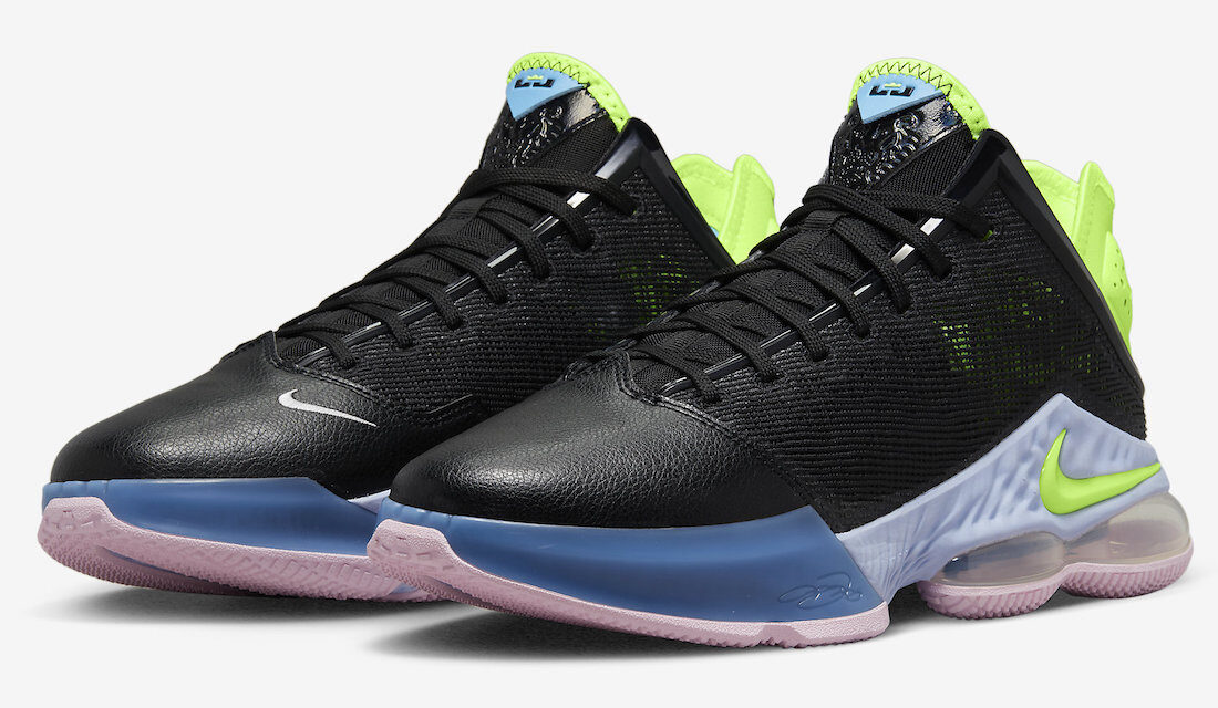 Nike LeBron 19 Low Black Volt DO9828-001 Release Date