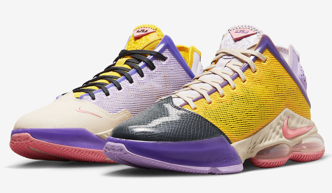 Nike LeBron 19 Low Mismatch DO9829-500 Release Date
