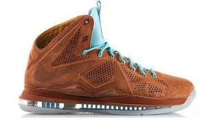 Nike-LeBron-X-Hazelnut (Release Reminder: Nike LeBron X “Hazelnut”)