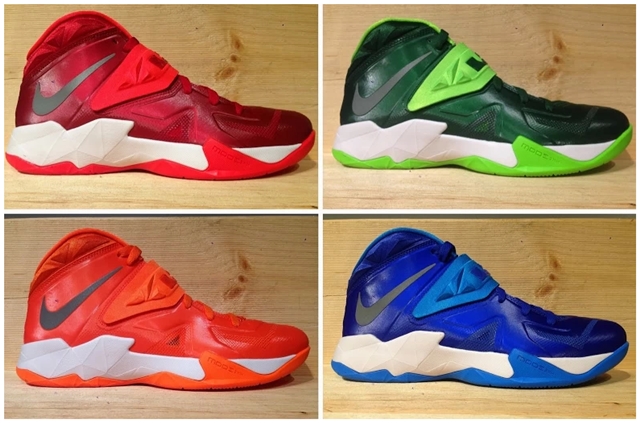 LeBron Nike Zoom Soldier VII Team Bank Styles